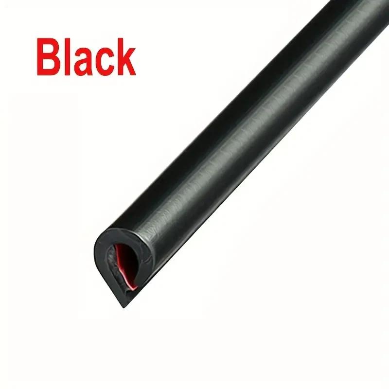 5M Автомобильная дверная кромка протектора Универсальная авто антицарапающая полоса хромированная молдинг отделка уплотнительная полоса для воздуховыпускного отверстия двери капота багажника