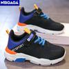 Kids Fashion Sneakers Boys Tennis Shoes Mesh Breathable Running Shoes Lightweight Outdoor Children's Sports Walking Shoes