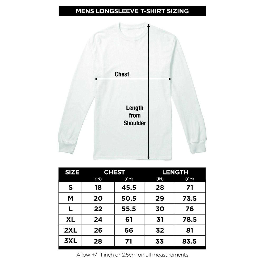 The Crow Unisex Adult Tootsie Roll Long-Sleeved T-Shirt