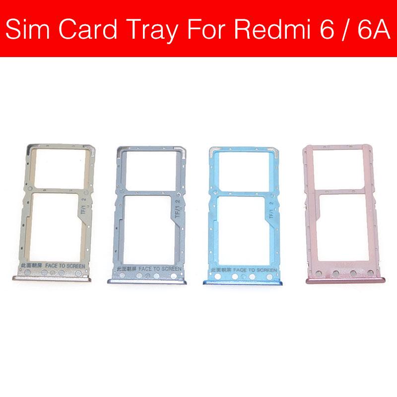 Лоток для SIM-карты для Xiaomi Redmi K20/S2/Y2/Note 7/Note 8/Note 9, адаптер для слота для SIM-карты