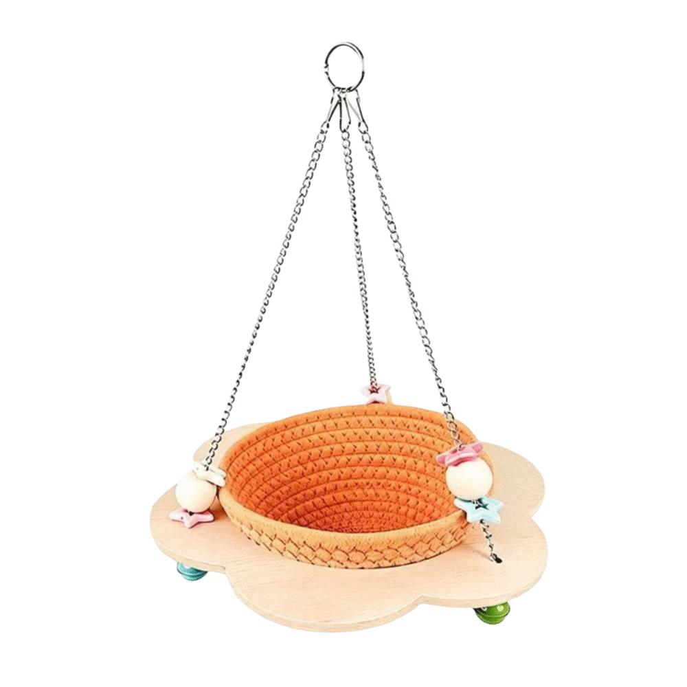 Cozy Woven Bird Nest Round Bird Sleeping Hut Multi-Purpose Hanging Bird Nest  Bird Breeding