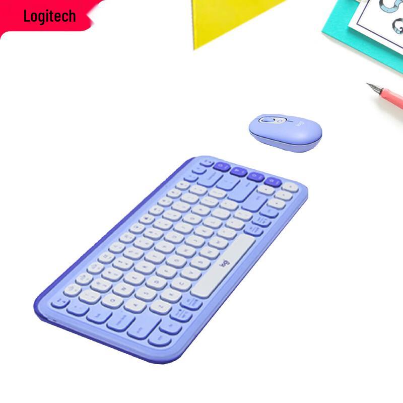 Беспроводной комплект клавиатуры и мыши Logitech