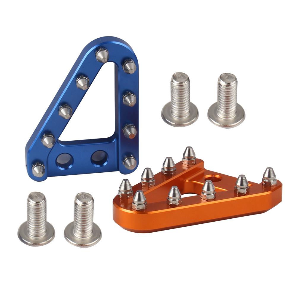 Рычаг переключения передач с ЧПУ, наконечники педали тормоза, ступенчатая пластина для KTM EXC SXF EXCF XCF SX XC XCW 125-530, мотоциклетная грязевая яма для мотокросса