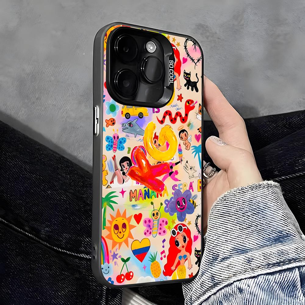 Чехол для телефона K-Karol G Manana Sera Bonito Для IPhone 17 Pro Max 16 Pro Max 15 14 13 11 12 Mini Xs X Xr 7 8 Plus Se Цвет Серебристый Co