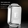 Stainless Steel Rectangular Roasting & Serving Pan