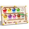 Montessori Kid’s Concentration Training Toys Magnetic Magnetic Color Sorting Games  Children Gift
