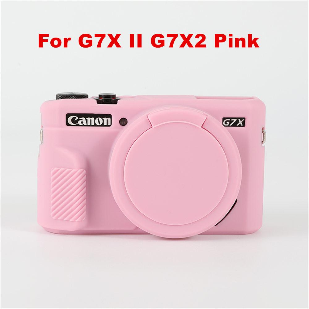 Чехол для Canon G7X Mark ii iii, Мягкий силиконовый чехол-накладка для корпуса камеры для Canon G7X Mark III II G7X2 G7X3 G7X II Цифровая камера