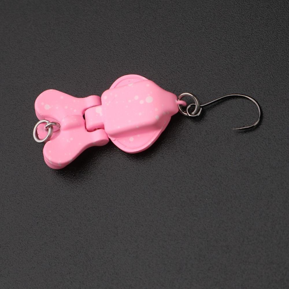 1 шт. Двухсекционная 3D рыболовная приманка 2 г 2,9 см Искусственная приманка Универсальная жесткая приманка для кальмара На открытом воздухе