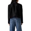 Двубортный укороченный джинсовый блейзер Sacai 0035F-0001
