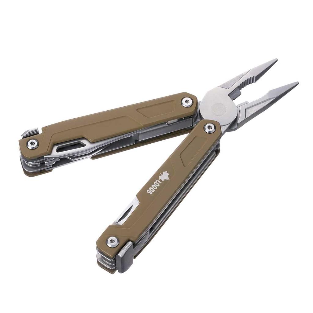 LOGOS PRO Мультитул 16 84330312 Коричневый Размер для хранения (Прибл.) Ширина 4,2 x Глубина 10,2 x Толщина 2,4 см