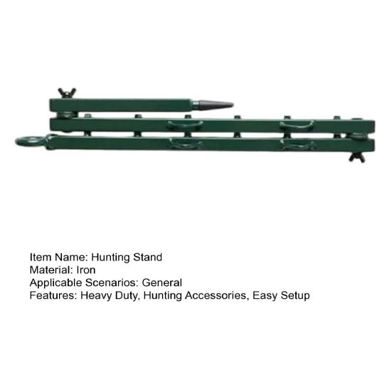Portable Hunting Concealment Branch Stand, Adjustable Foldable Camouflage Tree Stand with Multi-Hook, Blind Accessory for Deer Turkey Outdoor Hunting