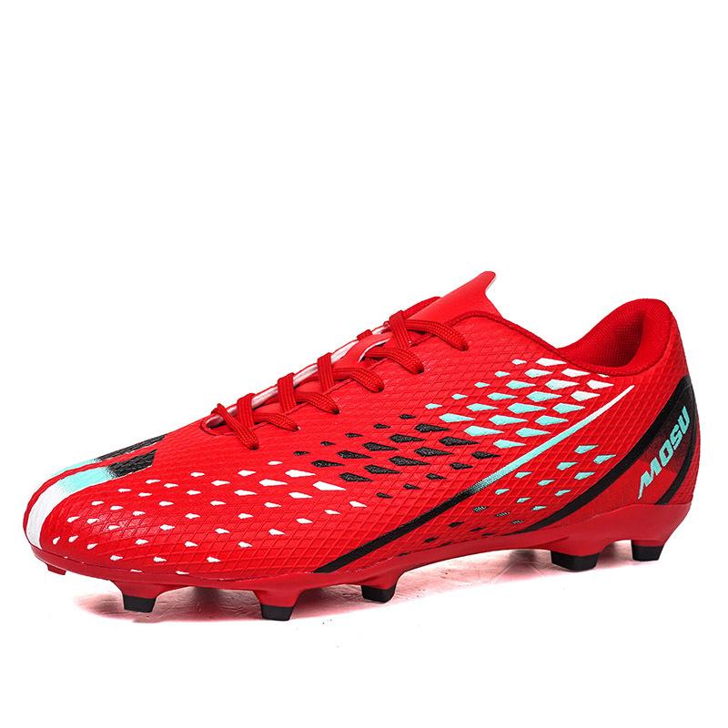 Мужские футбольные бутсы с длинными шипами и высокой лодыжкой, футбольные бутсы FG, уличные бутсы для травы, футбольные бутсы, тренировочные спортивные футбольные бутсы