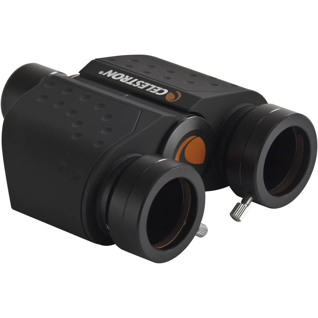 Celestron Стерео бинокулярный видоискатель, совместимый по диаметру, с номером детали (31,7 мм), Телескопы 1,25 дюйма, встроенная призма, 93691.
