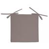 Waterproof Outdoor Chair Cover 40X40X5 Cm ALIX Mocha, by Soleil D'ocre