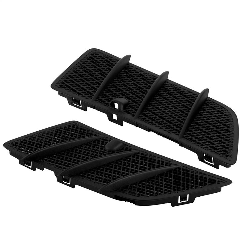 Pair Hood Vent Grille Covers for Mercedes For Benz W164 GL Class 350 450 with OEM Numbers 1648804305 1648804405