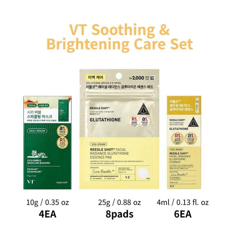 [VT COSMETICS] Soothing & Brightening Care Set