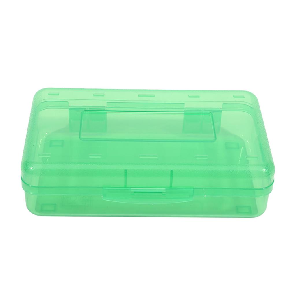 1 шт. Пенал из ПП большой вместимости, прозрачный пенал, органайзер для хранения маркеров, цветных карандашей для рисования, офисные принадлежности