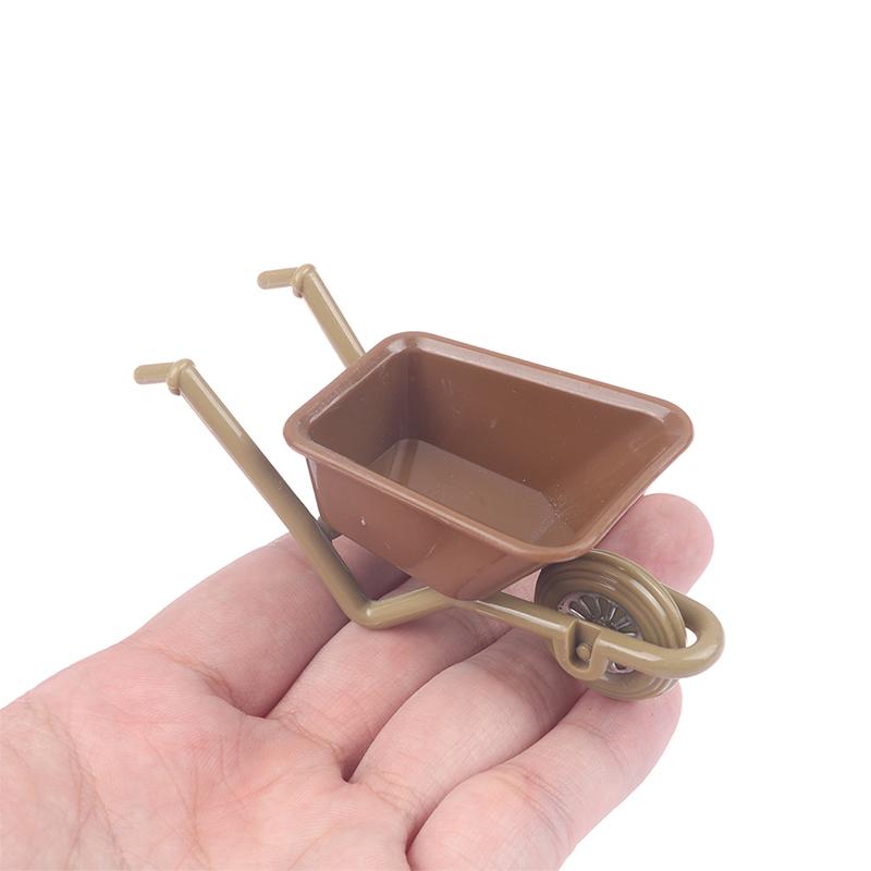 3 шт./компл. 1:12 полевых садовых фермерских инструментов для кукольного домика, миниатюрная строительная тележка