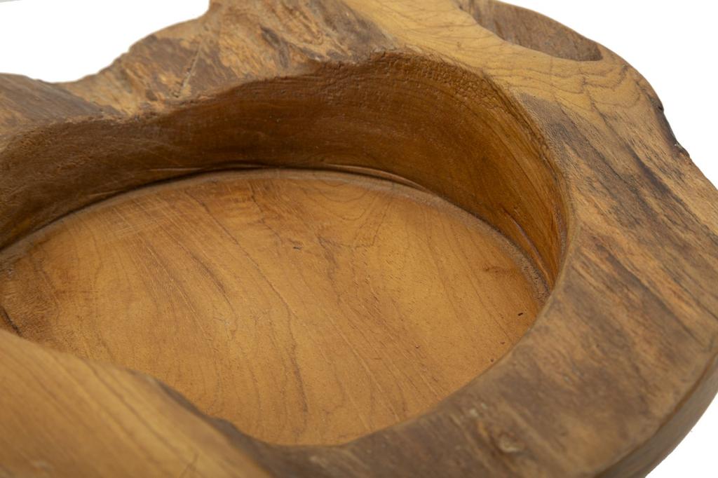 Поднос Erusi Тик См Ø 20X6