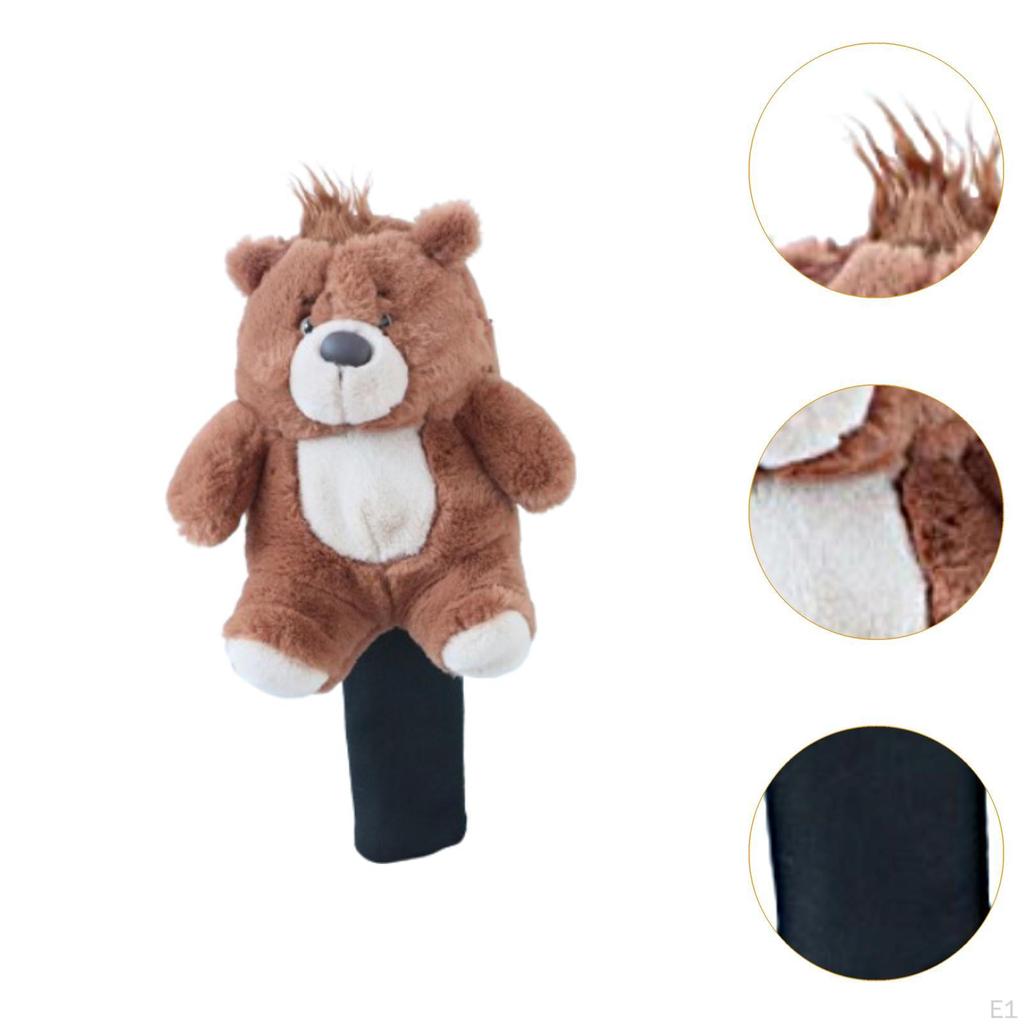 Чехол для гольфа Bear для клюшек Fairway Wood, симпатичный мягкий защитный чехол для парков