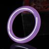 11MM Natural Violet Half Round Jade Bracelet Fashionable Charm Emerald Bangle Jade Bracelet Women's Gift