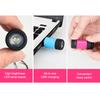 Супер Яркий Мини Фонарик USB Перезаряжаемый Карманный Брелок Маленький Фонарик
