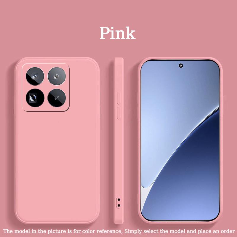 Оригинальный жидкий силиконовый чехол для телефона Xiaomi 15 Pro 14 13 Ultra Pro противоударный фланелевая подкладка защитный чехол мягкий чехол