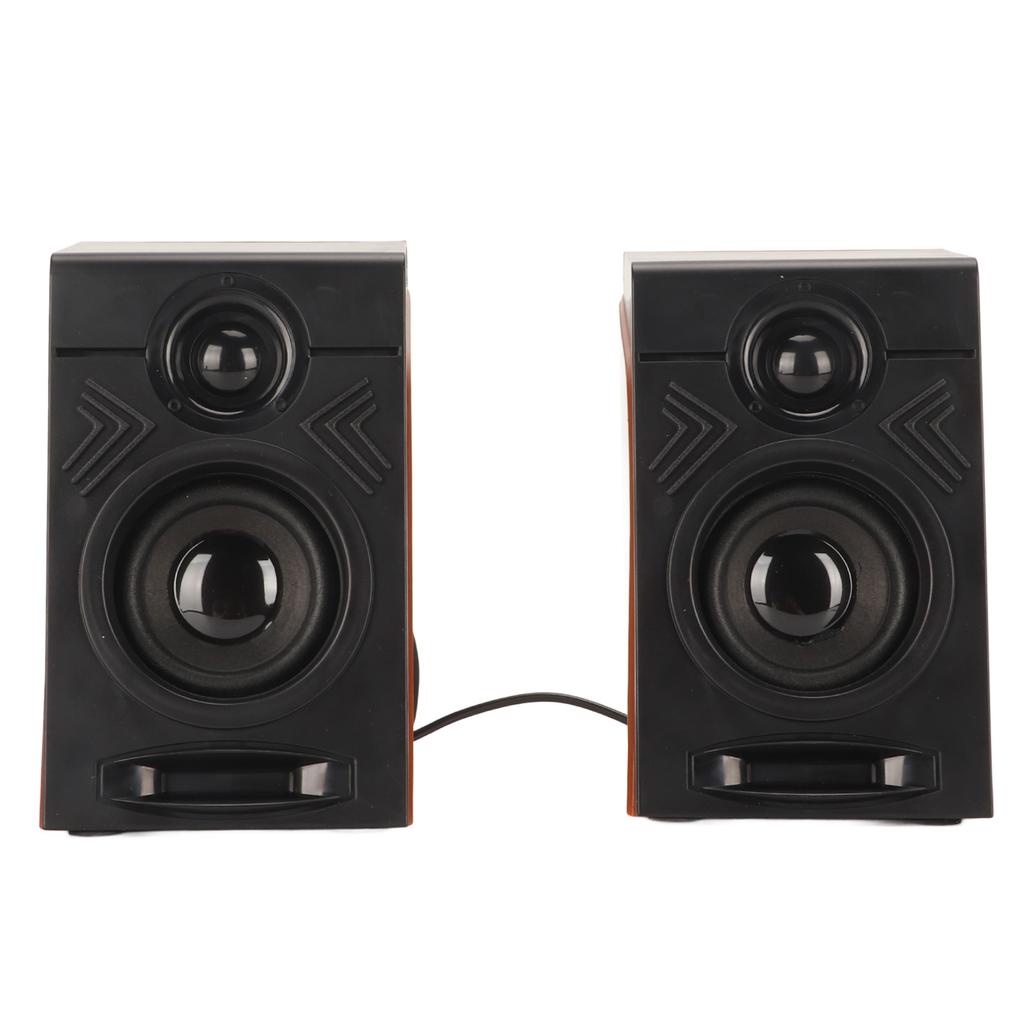 Колонки для ПК HiFi Bass Регулируемая громкость Plug and Play Настольные колонки для телевизоров Компьютеры Ноутбуки