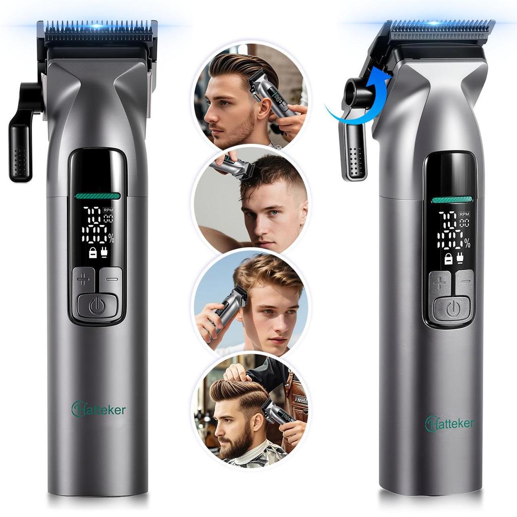 Hatteker Professional Hair Clipper with Digital Display HT-819