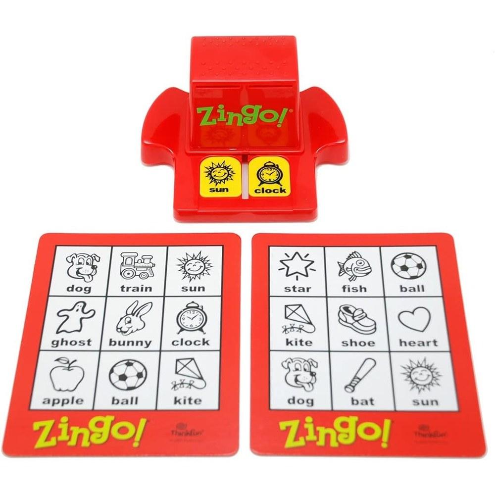 ThinkFun Джинго Бинго Активная игра 7700 Для игры в помещении от 4 лет Тренировка мозга Концентрация Подарок для мальчиков и девочек
