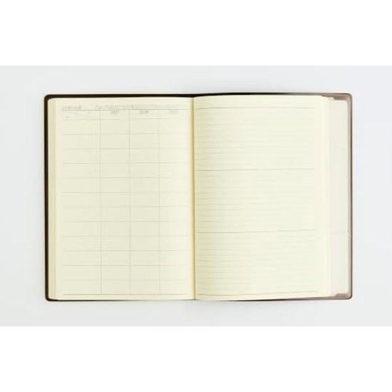 Takahashi Notebook 2027 A5 3-Year Desk Diary Brown No. 63 (Starts January 2027)