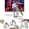 Ultimate 550ml Stainless Steel Cocktail Shaker Set For Professional Bartending