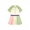 Girls One Piece Swimsuit With Skirt And Goggles Set Summer Beach Spring Swimwear For Big Kids