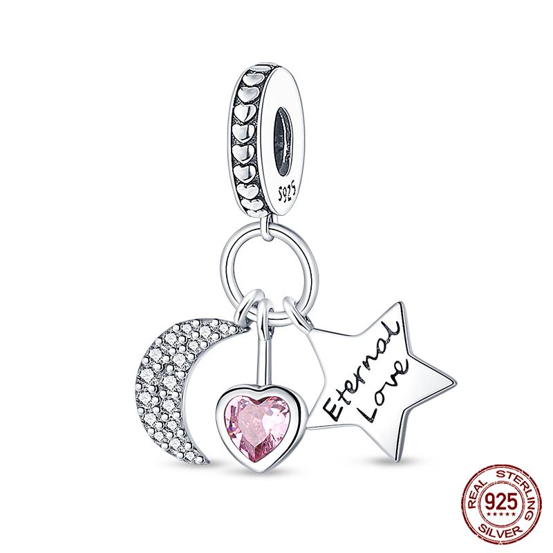 Оригинальные бусины-шармы серии Magic Color Chameleon Luminous из стерлингового серебра 925 пробы, подходящие для браслета, сделай сам, ювелирные изделия, подарки