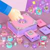 DIY Stiker Zargarlik Buyumlari Markasi Go'zallik Moda O'yinchoqlar Malika Sehrli Kitob Ijodiy Qo'lda Yasalgan 3D Stiker Mashinasi O'yin Partiya Qiz uchun Sovg'a