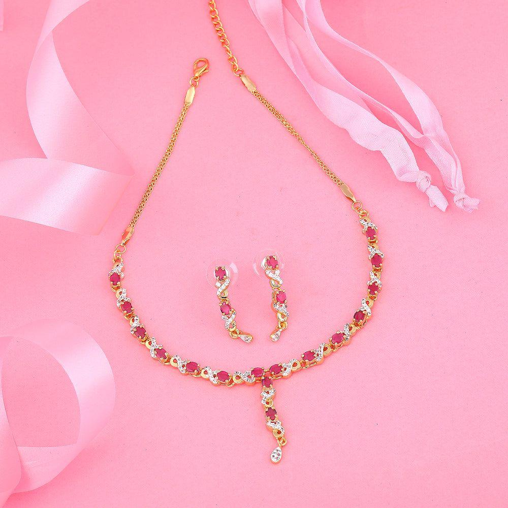 Estele Комплект колье Rubina Diamante