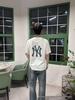 MLB Dopamine Series Unisex T-shirt with Embroidered Logo - 3ATSM0653