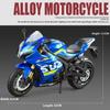 1/9 Suzuki GSX-1000R Diecast Motorcycle Model Toys for Boys Kids Gifts
