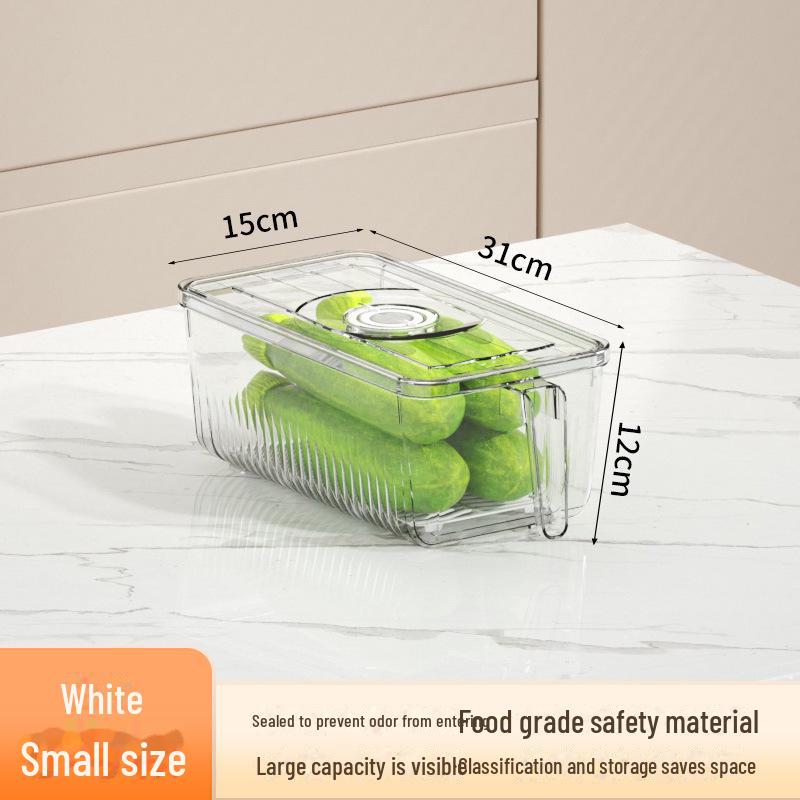 Food Grade PET Fridge Storage Box for Fruit & Vegetables