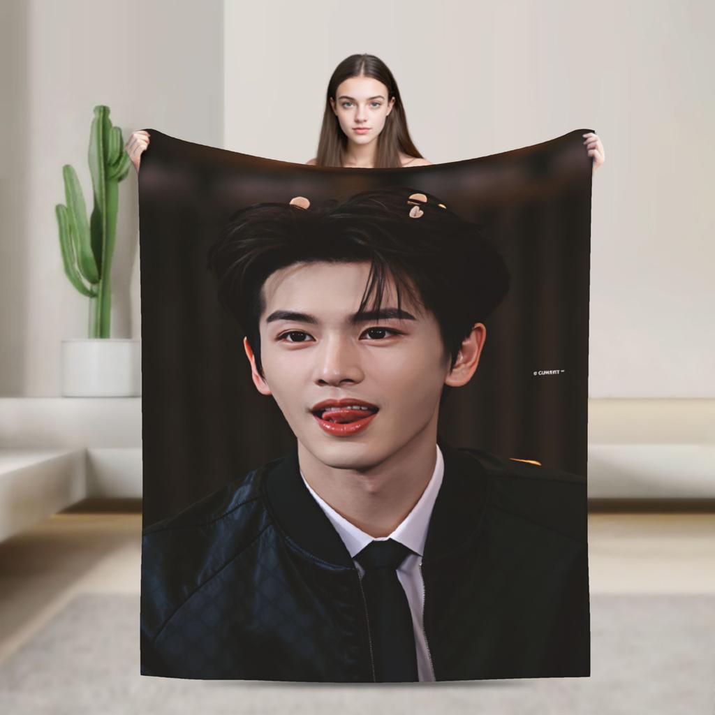 Super Soft Blanket Travel Zhang Linghe Throw Blanket Flannel Bedspread For Living Room Aesthetic Sofa Bed Cover