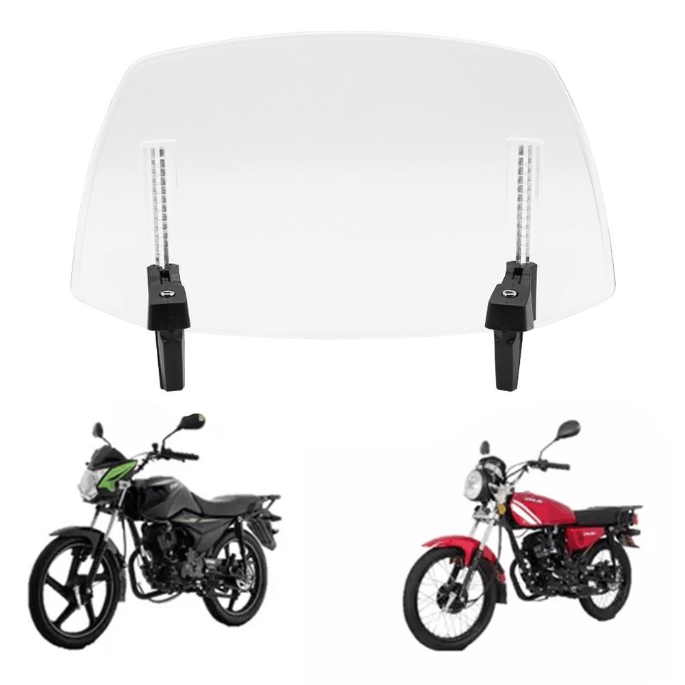 Adjustable Clip-on Windshield Universal for Most Motorcycle Dirt Bikes with Windshield