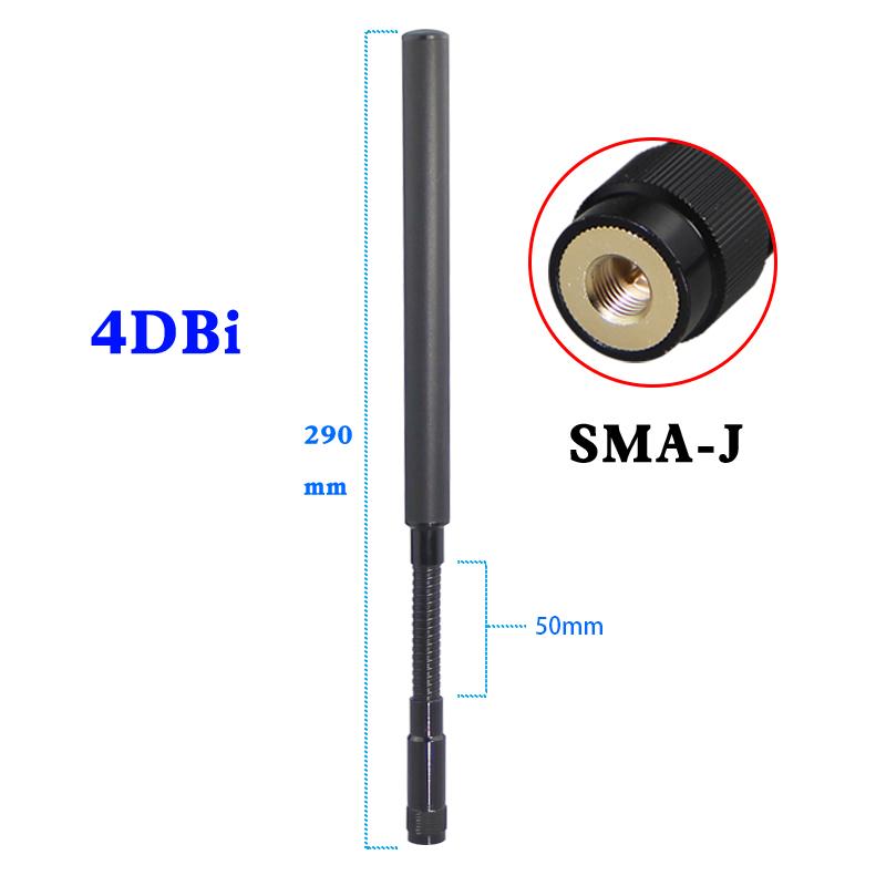 LoRa 868MHz Antenna NB-IoT 800MHz 840-960MHz 900MHz 915MHz/902-928MHz Data Transmission Graph Transmission Gooseneck Antenna