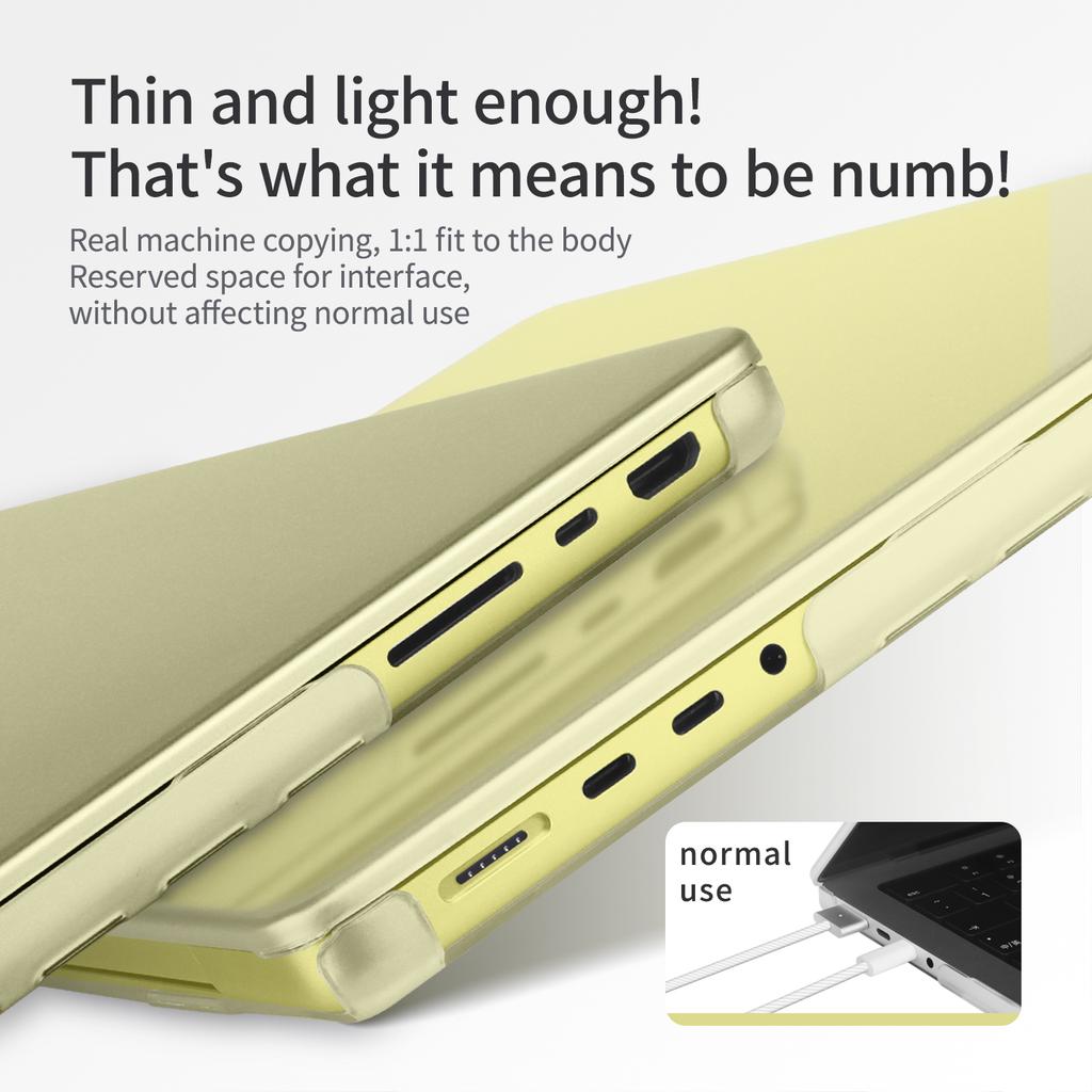 Жесткий чехол для ноутбука Для 2026 MacBook Neo 13 дюймов A3404 Матовый Защитная оболочка защита от царапин Цветная оболочка Чехол от царапин A18