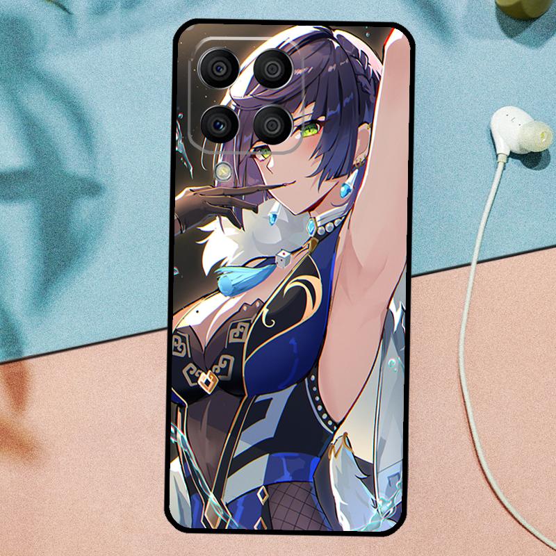 Yelan Genshin Impact Для Samsung Galaxy M21 M31 M11 M13 M33 M53 M16 M06 M12 M14 M15 M35 M55 M34 M54 M32 M52 Чехол