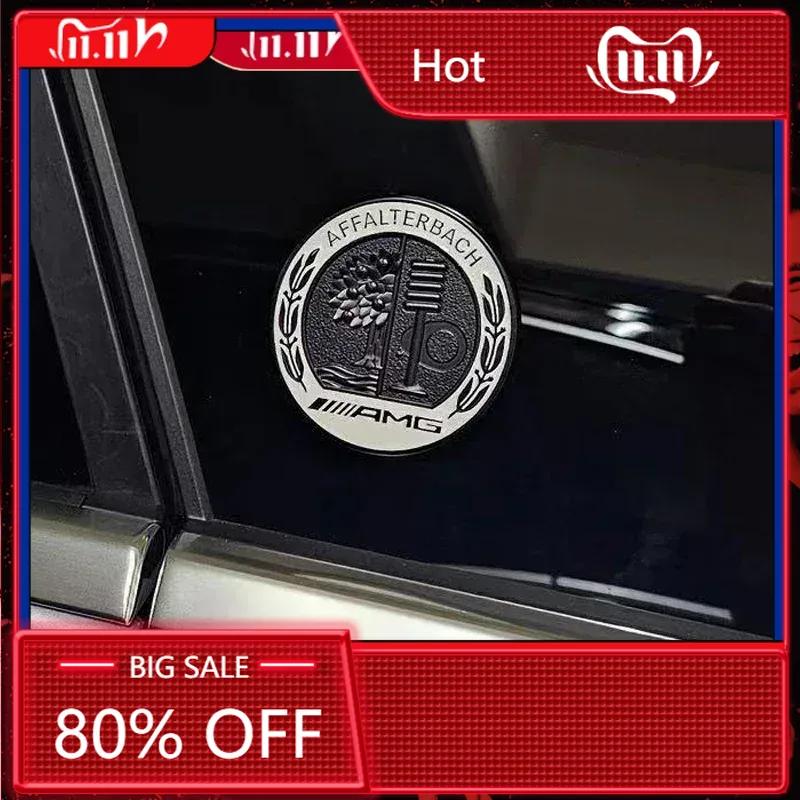 C200 E200 2025 New For Mercedes Benz Car Door Windows Metal Car Body Badge Rear Trunk Emblem Sticker For Mercedes Benz AMG W203