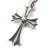 Excellent CHROME HEARTS Pendant Top 1 Ball Tiny CH Cross Silver 925 Mens Used