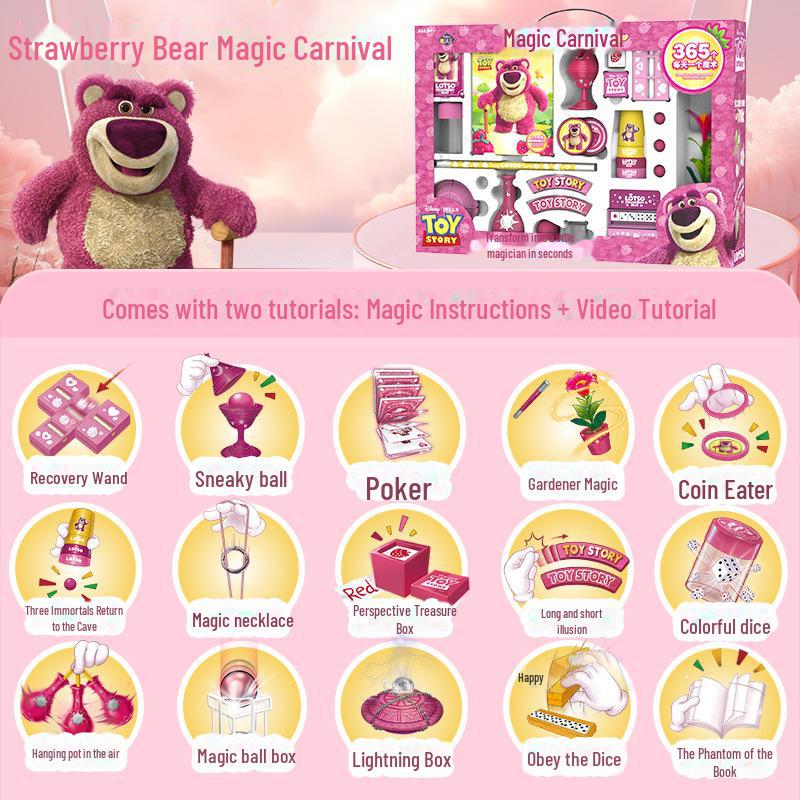 Набор игрушек «Волшебная коллекция»: Детское сценическое представление и магия крупным планом с обучающим видео
