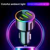 Автомобильное зарядное устройство USB C от прикуривателя USB-зарядка Быстрая зарядка Двойной USB-C USB-A Адаптер для зарядки телефона в машине Аксессуары для iPhone