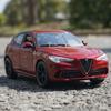 Bburago 1:24 Alfa Romeo Stelvio SUV Alloy Car Model Diecast Metal Toy Off-road Vehicle Car Model Simulation Collection Kids Gift