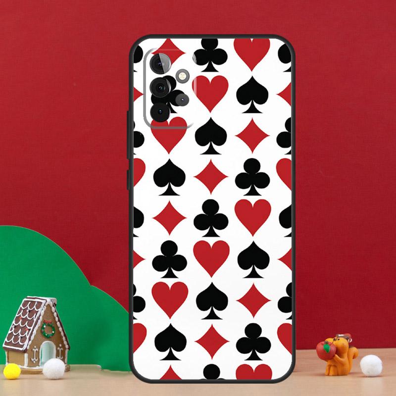 КАЗИНО ИГРАЛЬНЫЕ КАРТЫ Чехол Для Samsung Galaxy A56 A33 A13 A36 A23 A52 A32 A12 A54 A34 A14 A16 A53 A15 A35 A55 A17